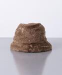 KIJIMA TAKAYUKI フェイクファーハット KIJIMA TAKAYUKI (キジマタカユキ) FAUX FUR 4PANEL HAT