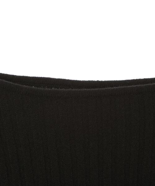 Tiara（ティアラ）の「ホールガーメントニット（ニット/セーター・レディース・ホワイト/ライム/ブラック・FREE）」の8枚目の写真