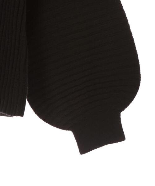 Tiara（ティアラ）の「ホールガーメントニット（ニット/セーター・レディース・ホワイト/ライム/ブラック・FREE）」の10枚目の写真