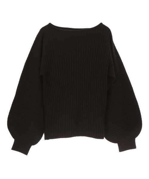 Tiara（ティアラ）の「ホールガーメントニット（ニット/セーター・レディース・ホワイト/ライム/ブラック・FREE）」の13枚目の写真