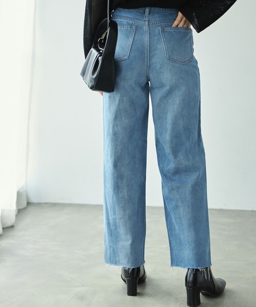 Edit Sheen（エディットシーン）の「カットオフワイドデニム（デニム