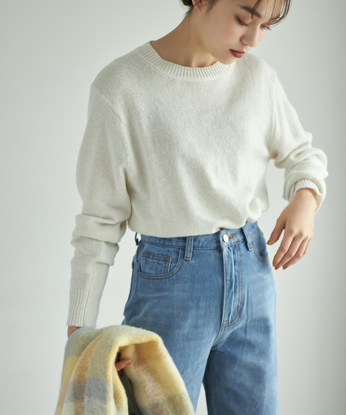 Edit Sheen(エディットシーン)の「カットオフワイドデニム(デニムパンツ・レディース・ブルー・SMALL/MEDIUM)」の22枚目の写真