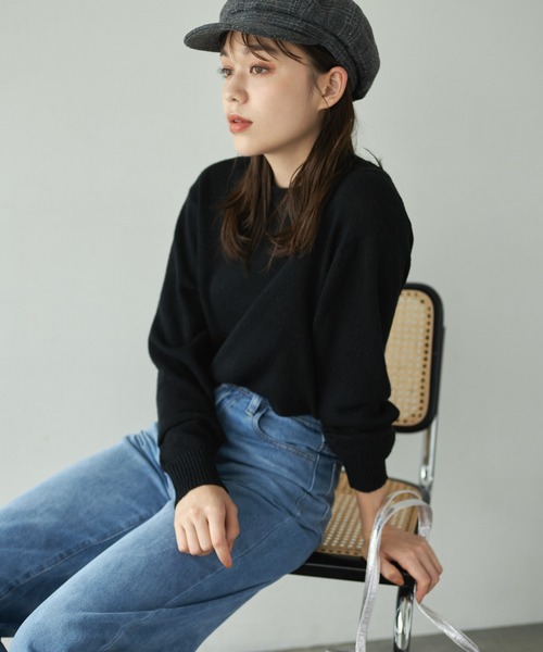 Edit Sheen(エディットシーン)の「カットオフワイドデニム(デニムパンツ・レディース・ブルー・SMALL/MEDIUM)」の14枚目の写真