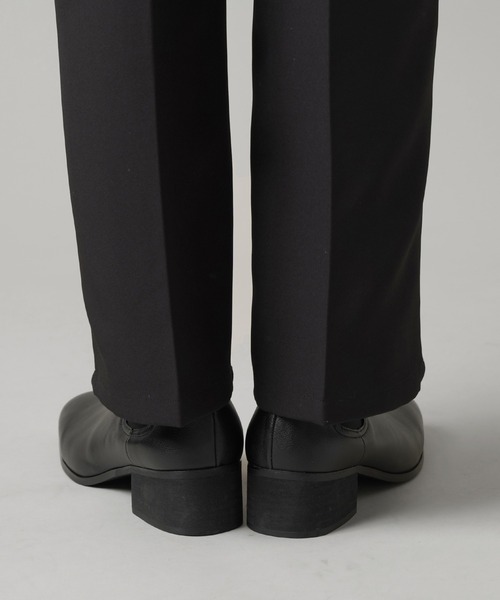SPINNS（スピンズ）の「フェイクレザー ハイヒールゴアブーツ（ブーツ・メンズ・ブラック・26cm/27cm）」の13枚目の写真