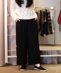 Another Edition | ウールワイドパンツ/AE W WID PT◆(その他パンツ)