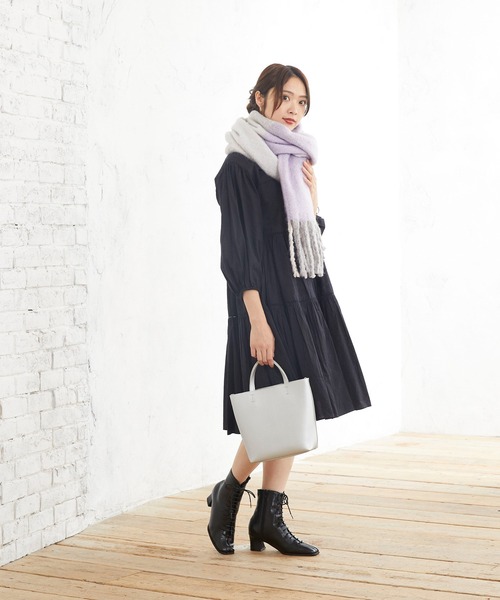 kalie.(カリエ)の「2wayショルダーバッグ(トートバッグ・レディース・ライトグレー/ブラック/ピンク/シルバー/オレンジ/ブルー/グリーン/モカ/ラベンダー・ONE SIZE)」の11枚目の写真