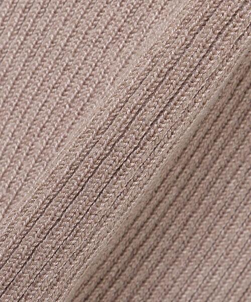 INGNI（イング）の「パワショルリブニット（ニット/セーター・レディース・ブルー/アイボリー/パープル/モカ/ブラック・M）」の9枚目の写真