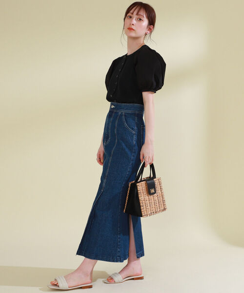 RayBEAMS/柳カゴトートバッグ
