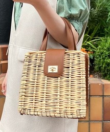 Ray BEAMS | Ray BEAMS / 柳 カゴ トートバッグ(かごバッグ)