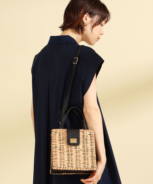 RayBEAMS/柳カゴトートバッグ