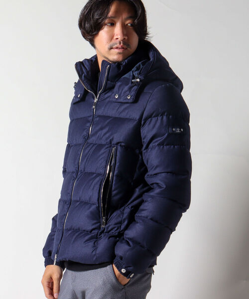 NOLLEY'S goodman(ノーリーズグッドマン)の「【TATRAS/タトラス】DOMIZIANO ダウンジャケット MTAT21A4289-D(ダウンジャケット/コート・メンズ・ネイビー/ブラック・LARGE/MEDIUM/X-LARGE)」の8枚目の写真