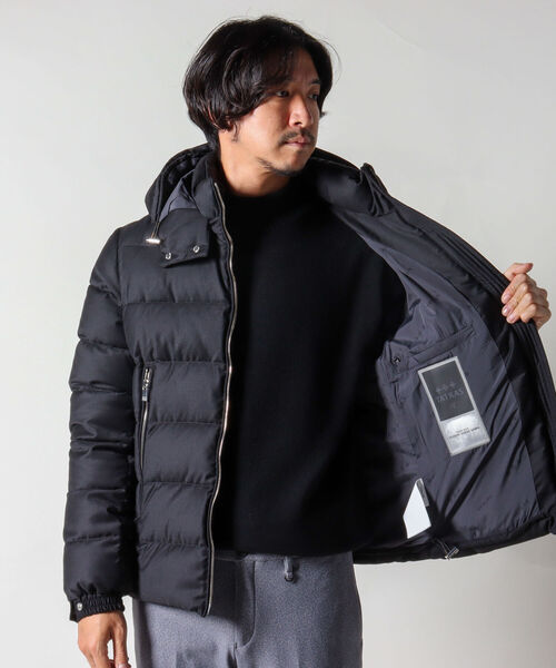 NOLLEY'S goodman(ノーリーズグッドマン)の「【TATRAS/タトラス】DOMIZIANO ダウンジャケット MTAT21A4289-D(ダウンジャケット/コート・メンズ・ネイビー/ブラック・LARGE/MEDIUM/X-LARGE)」の19枚目の写真