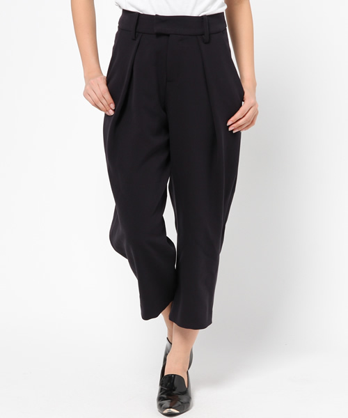 And A(アンドエー)の「パリタックワイドパンツ(その他パンツ・レディース・グレー/ネイビー・36/38)」の2枚目の写真