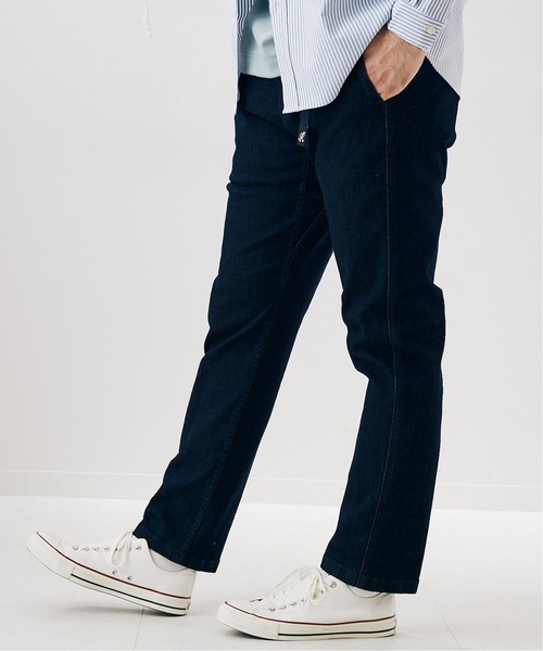 Gramicci（グラミチ）の「【GRAMICCI / グラミチ】別注ストレッチテーパードデニム（デニムパンツ・メンズ・ブルー/ネイビー/サックスブルー・SMALL/MEDIUM/LARGE/X-LARGE）」の19枚目の写真