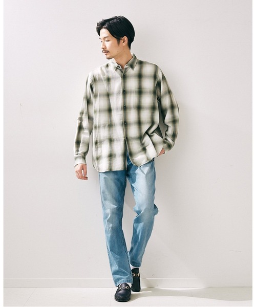 Gramicci（グラミチ）の「【GRAMICCI / グラミチ】別注ストレッチテーパードデニム（デニムパンツ・メンズ・ブルー/ネイビー/サックスブルー・SMALL/MEDIUM/LARGE/X-LARGE）」の8枚目の写真