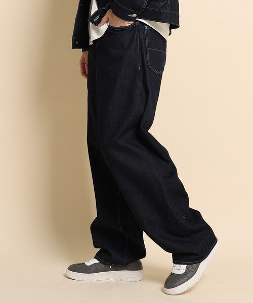 40ct&525(フォーティーカラッツアンドゴーニーゴ)の「525DENIM ジーンズ(デニムパンツ・メンズ・アイボリー/ダークネイビー・01/02/03/04)」の5枚目の写真