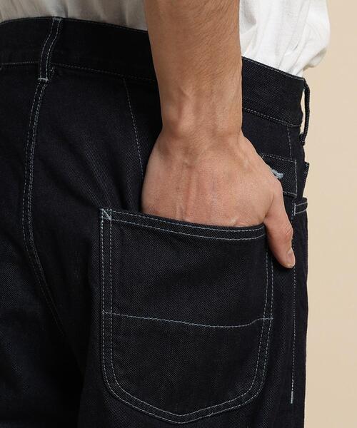 40ct&525(フォーティーカラッツアンドゴーニーゴ)の「525DENIM ジーンズ(デニムパンツ・メンズ・アイボリー/ダークネイビー・01/02/03/04)」の8枚目の写真
