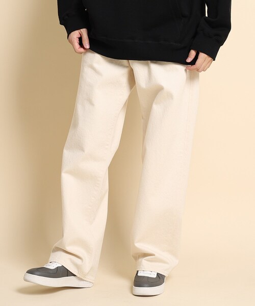 40ct&525(フォーティーカラッツアンドゴーニーゴ)の「525DENIM ジーンズ(デニムパンツ・メンズ・アイボリー/ダークネイビー・01/02/03/04)」の11枚目の写真