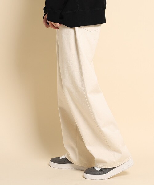 40ct&525(フォーティーカラッツアンドゴーニーゴ)の「525DENIM ジーンズ(デニムパンツ・メンズ・アイボリー/ダークネイビー・01/02/03/04)」の12枚目の写真