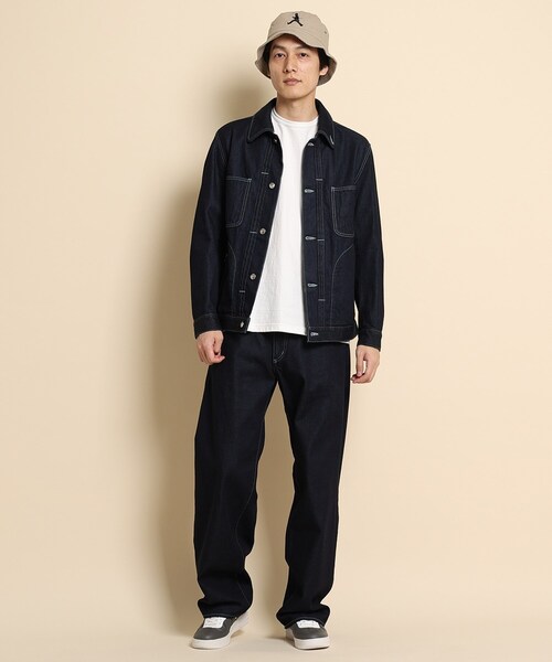 40ct&525(フォーティーカラッツアンドゴーニーゴ)の「525DENIM ジーンズ(デニムパンツ・メンズ・アイボリー/ダークネイビー・01/02/03/04)」の20枚目の写真