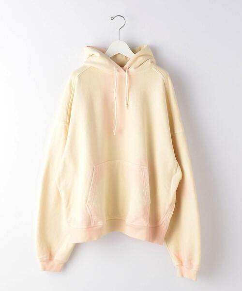 R.M GANG(アールエムギャングレベルモダニストギャング)の「<R.M GANG> HAND/DYE HOODIE/パーカー(パーカー・メンズ・ライトピンク・L)」の1枚目の写真