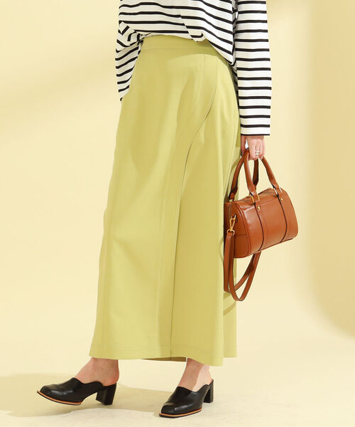 Ray BEAMS（レイビームス）の「Ray BEAMS / カーブ ステッチ タイト スカート（スカート・レディース・ミント/オレンジ系その他・0/1）」の2枚目の写真