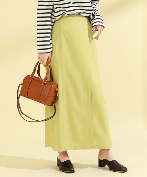 Ray BEAMS（レイビームス）の「Ray BEAMS / カーブ ステッチ タイト スカート（スカート・レディース・ミント/オレンジ系その他・0/1）」の16枚目の写真