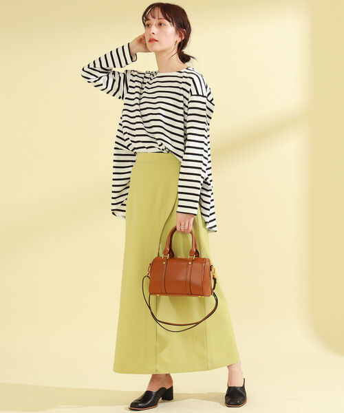 Ray BEAMS（レイビームス）の「Ray BEAMS / カーブ ステッチ タイト スカート（スカート・レディース・ミント/オレンジ系その他・0/1）」の15枚目の写真