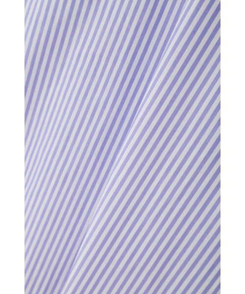 human woman（ヒューマンウーマン）の「◆スタンドカラーシャツ（シャツ/ブラウス・レディース・パープル系その他4/ダークインディゴブルー/ホワイト・SMALL/MEDIUM）」の21枚目の写真