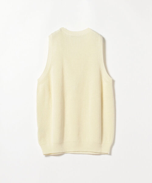 International Gallery BEAMS（インターナショナルギャラリービームス）の「IG / ニット タンクトップ（ニット/セーター・メンズ・ブラック/ホワイト系その他2・MEDIUM）」の14枚目の写真