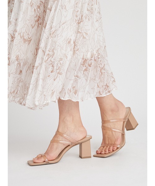 今季 snidel スナイデル バリエミュール　L SNIDELサンダル今季！！ SNIDEL スナイデル バリエミュール