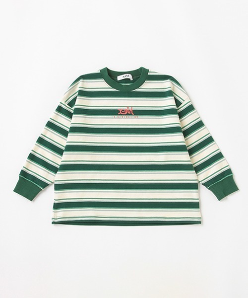 マルチボーダー長袖tシャツ Tシャツ カットソー X Girl Stages エックスガールステージス のファッション通販 Zozotown