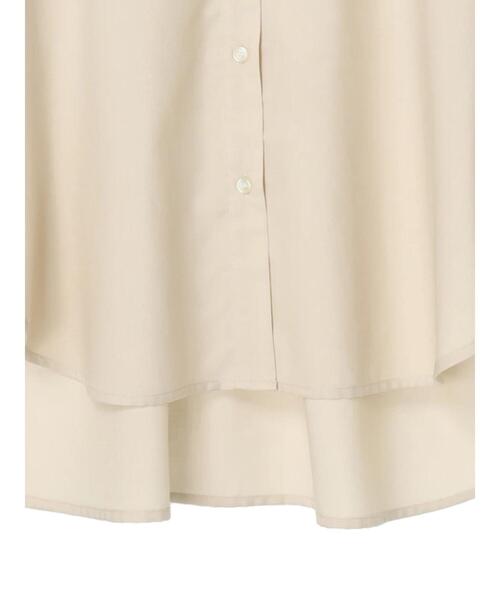 AMERICAN HOLIC（アメリカンホリック）の「イージーケアスタンドカラーバックタックシャツ（シャツ/ブラウス・レディース・オフホワイト/ライトベージュ/ブルー系その他4/イエロー系その他2・M/L）」の21枚目の写真