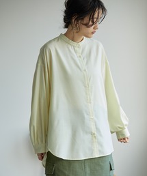 AMERICAN HOLIC | イージーケアスタンドカラーバックタックシャツ(シャツ/ブラウス)