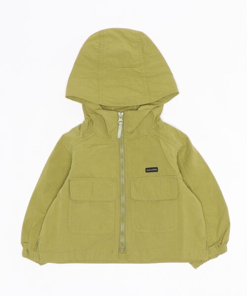 quoti use fith（クゥオティ　ユース　フィス）の「ウォッシャブルダンプ 長袖 ジップパーカー（その他アウター・キッズ・ピンク/ブルー/ブラウン/グリーン・110/120/90/80/130/100）」の8枚目の写真