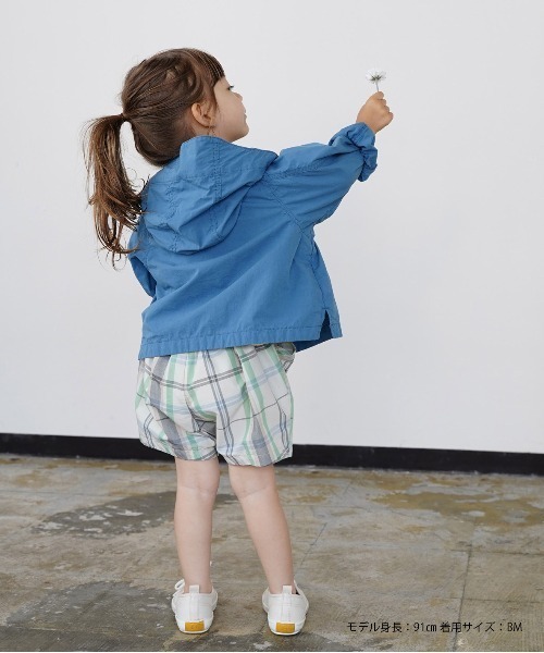 quoti use fith（クゥオティ　ユース　フィス）の「ウォッシャブルダンプ 長袖 ジップパーカー（その他アウター・キッズ・ピンク/ブルー/ブラウン/グリーン・110/120/90/80/130/100）」の20枚目の写真