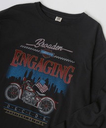 POWER TO THE PEOPLE（パワートゥーザピープル）の「VINTAGE ART ビンテージ アートプリント ロンＴ（Tシャツ/カットソー・メンズ）」