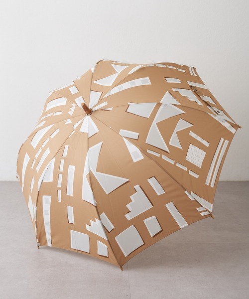 392 plusm（サンキューニプリュスエム）の「【392plusm】 UMBRELLA LONG 60cm 長傘（長傘・レディース・ブラック/ブラウン/ピンク/イエロー/ブラック×ホワイト/ブラウン系その他/カーキ/イエロー系その他/マルチ/ブルー系その他/イエロー系その他2/ネイビー・フリー）」の5枚目の写真