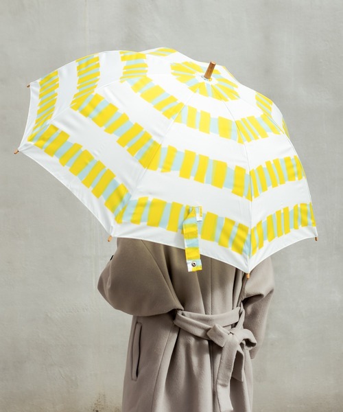 392 plusm（サンキューニプリュスエム）の「【392plusm】 UMBRELLA LONG 60cm 長傘（長傘・レディース・ブラック/ブラウン/ピンク/イエロー/ブラック×ホワイト/ブラウン系その他/カーキ/イエロー系その他/マルチ/ブルー系その他/イエロー系その他2/ネイビー・フリー）」の8枚目の写真