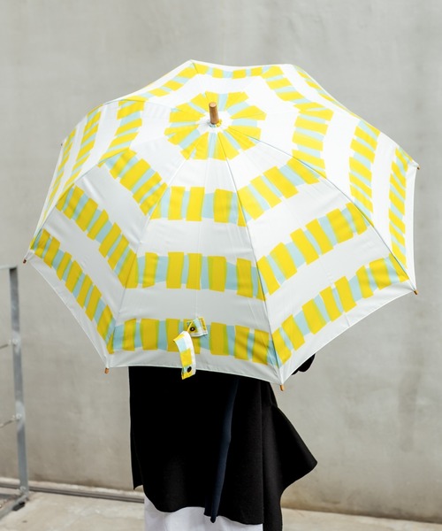 392 plusm（サンキューニプリュスエム）の「【392plusm】 UMBRELLA LONG 60cm 長傘（長傘・レディース・ブラック/ブラウン/ピンク/イエロー/ブラック×ホワイト/ブラウン系その他/カーキ/イエロー系その他/マルチ/ブルー系その他/イエロー系その他2/ネイビー・フリー）」の13枚目の写真