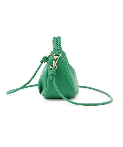 ROPE' PICNIC（ロペピクニック）の「メッシュハンドルホーボーミニショルダーバッグ（ショルダーバッグ・レディース・ブラック/グリーン/オレンジ系その他/キナリ・FREE）」の6枚目の写真