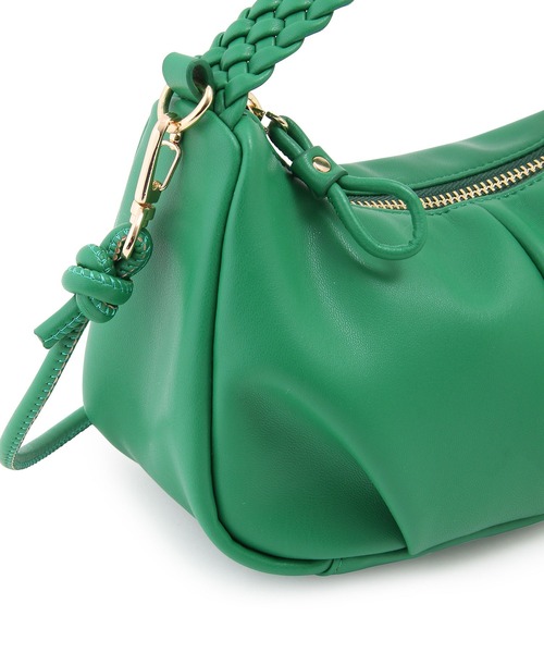 ROPE' PICNIC（ロペピクニック）の「メッシュハンドルホーボーミニショルダーバッグ（ショルダーバッグ・レディース・ブラック/グリーン/オレンジ系その他/キナリ・FREE）」の11枚目の写真