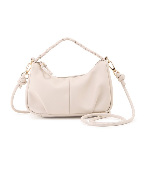 ROPE' PICNIC（ロペピクニック）の「メッシュハンドルホーボーミニショルダーバッグ（ショルダーバッグ・レディース・ブラック/グリーン/オレンジ系その他/キナリ・FREE）」の13枚目の写真