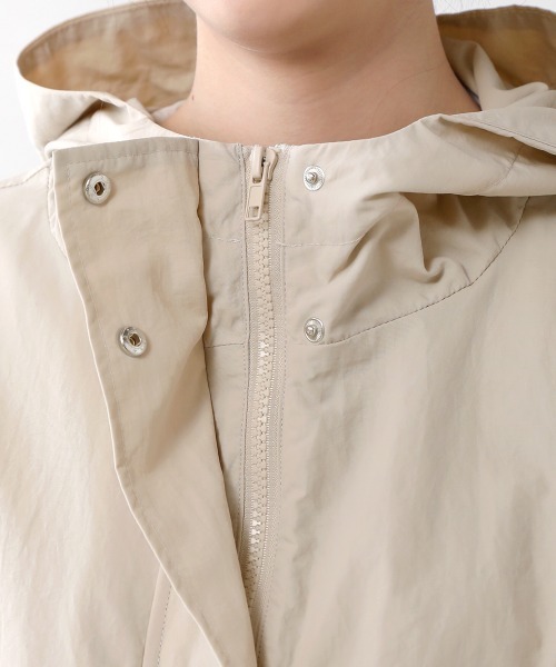 Bou Jeloud（ブージュルード）の「タフタギャザーマウンテンパーカー（マウンテンパーカー・レディース・ブラック/カーキ/アイボリー・38）」の17枚目の写真