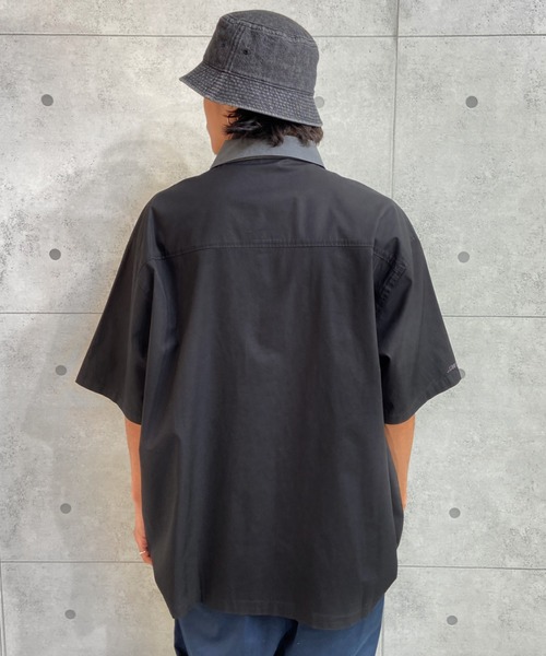 SANTA CRUZ(サンタクルーズ)の「【ムラサキスポーツ別注】SANTACRUZ/サンタクルーズ ビッグシルエットシャツ 502221201(シャツ/ブラウス・メンズ・ベージュ/グリーン/ブラック/レオパード/ブルー・M/XL/L)」の8枚目の写真