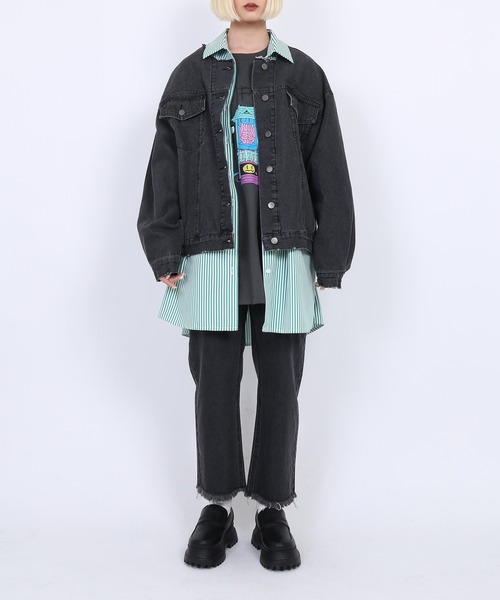 PUNYUS（プニュズ）の「プラットフォームローファー（ローファー・レディース・ブラック・1/4/2/3）」の2枚目の写真