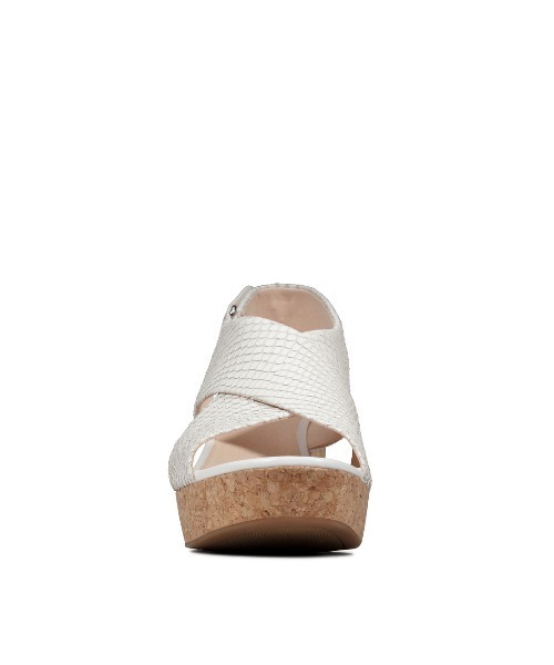 Clarks(クラークス)の「Maritsa Lara / マリツッアララ (ホワイトスネイク)(サンダル・レディース・ホワイト・UK3/UK4.5/UK6/UK5/UK5.5/UK4/UK3.5)」の4枚目の写真