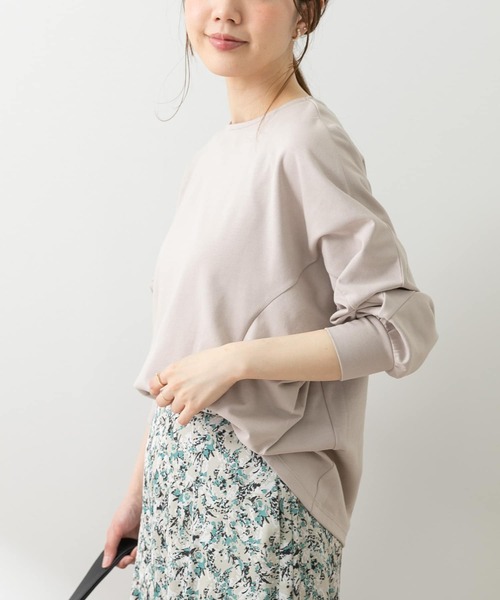 URBAN RESEARCH Sonny Label（アーバンリサーチサニーレーベル）の「ドルマンスリーブカットプルオーバー（Tシャツ/カットソー・レディース・ブルー/ブラック/ホワイト/ベージュ・FREE）」の16枚目の写真