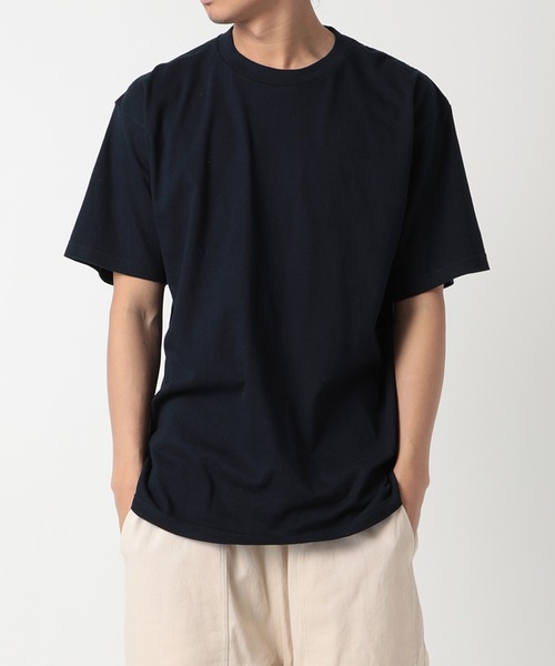 Printstar(プリントスター)の「ブランド累計2億枚以上販売している不動の人気Tシャツ【Printstar】カラバリ豊富で推し活Tにも◎!5.6オンス ヘビーウェイトTシャツ 00085(Tシャツ/カットソー・レディース・パープル/ブラック/ホワイト/グレー/イエロー/ライトイエロー/ネイビー/オレンジ/オリーブ/ブルー/チャコールグレー/ライトブルー/バーガンディー/グリーン/ライトグリーン/ピンク/レッド/ライトピンク/インディゴブルー/ミント/ダークパープル/ダークベージュ/パープル系その他2/ライトベージュ/スモークピンク/オフホワイト/グレイッシュブルー/スモーキーグリーン系/ブルー系その他・XL/M/S/L)」の14枚目の写真
