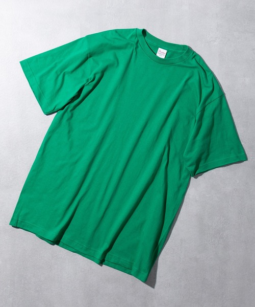 Printstar(プリントスター)の「ブランド累計2億枚以上販売している不動の人気Tシャツ【Printstar】カラバリ豊富で推し活Tにも◎!5.6オンス ヘビーウェイトTシャツ 00085(Tシャツ/カットソー・レディース・パープル/ブラック/ホワイト/グレー/イエロー/ライトイエロー/ネイビー/オレンジ/オリーブ/ブルー/チャコールグレー/ライトブルー/バーガンディー/グリーン/ライトグリーン/ピンク/レッド/ライトピンク/インディゴブルー/ミント/ダークパープル/ダークベージュ/パープル系その他2/ライトベージュ/スモークピンク/オフホワイト/グレイッシュブルー/スモーキーグリーン系/ブルー系その他・XL/M/S/L)」の9枚目の写真